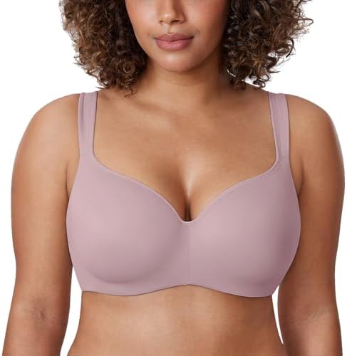Balconette Full Coverage Bras, Mauve Shadows