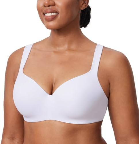 Balconette Full Coverage Bras, White