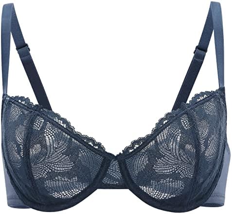 Balconette Plus Size Lace Sexy Bras, Sargasso