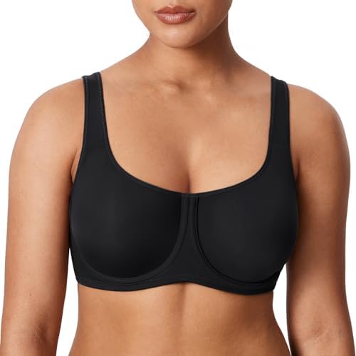 Confishape Full Coverage Bras, Black