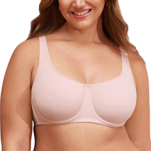 Confishape Full Coverage Bras, Gentle Rose