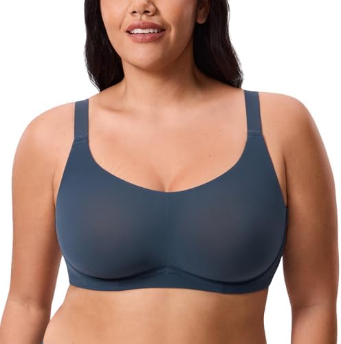 Cosnufy Sheer Full Coverage Bra, Sargasso