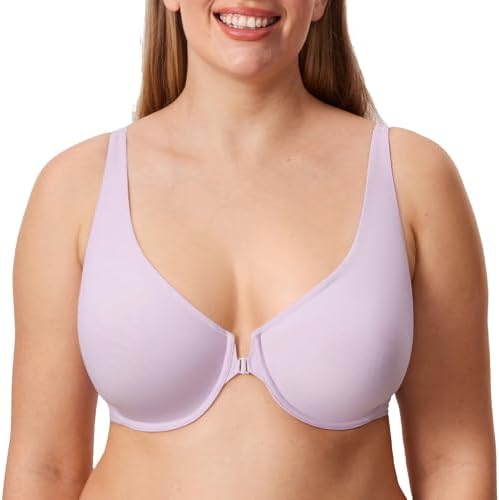 Front Closure Seamless Bras, Orchid Hush