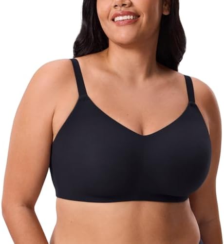 Inbarely Lift Wireless Full Coverage Bras, Black