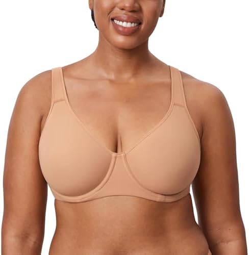 Inbarely Plus Full Coverage Bras, Barely Buff