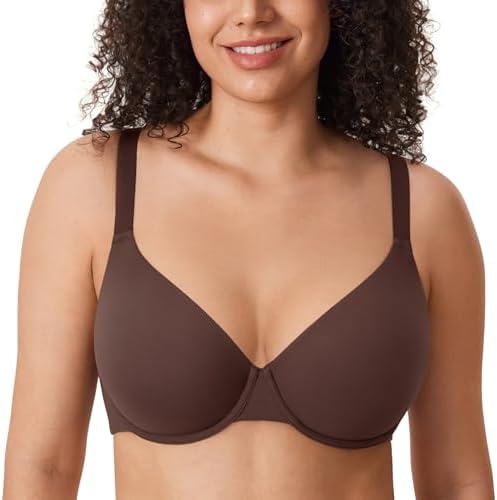 Inbarely Plus Plunge Underwire Bras, Hazelnut