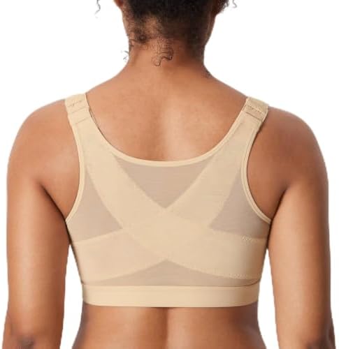 Inbarely Plus Posture Bras, Light Oatmeal