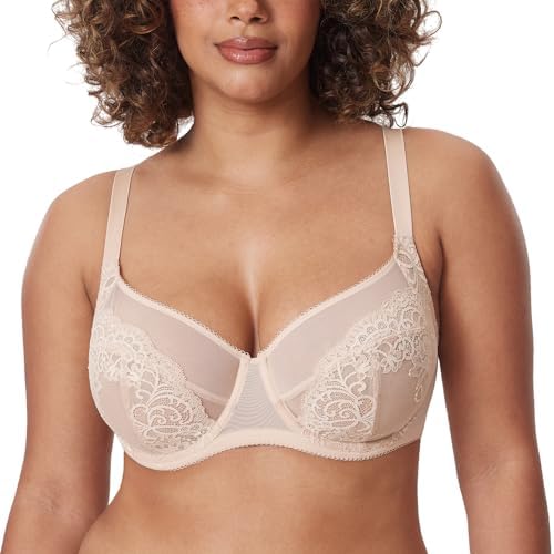 Lace Bra, Beige