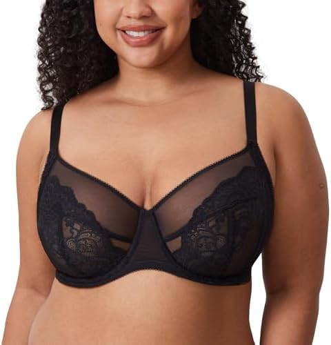 Lace Bra, Black