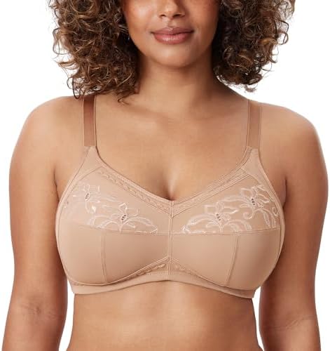 Mastectomy Wireless Post-Surgery Bras, Natural