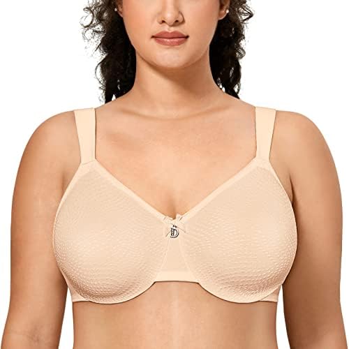 Minimizer Bra Plus Size Full Coverage, Beige