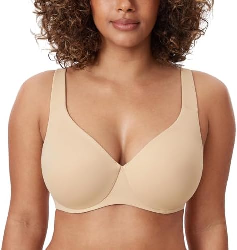 Minimizer Full Coverage Bras, Light Oatmeal