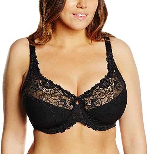 Minimizer Full Coverage Lace Bras, Black