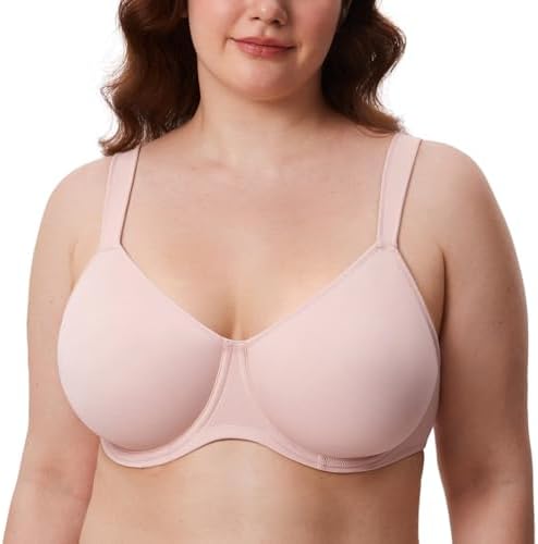 Minimizer Plus Size Bras, Gentle Rose