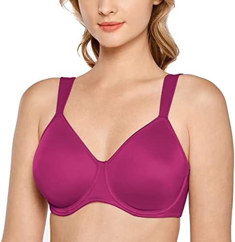 Minimizer Plus Size Bras, Magenta Purple
