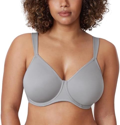 Minimizer Plus Size Bras, Quantum Grey