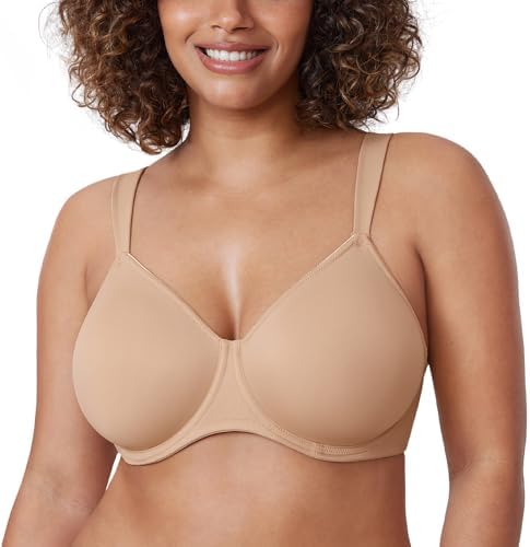 Minimizer Plus Size Bras, Taupe Tan