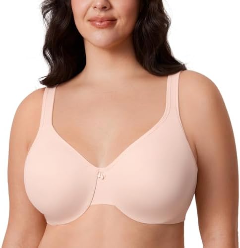 Minimizer Plus Size Underwire Bras, Apricot Pink
