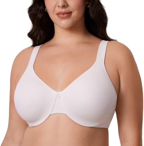 Minimizer Plus Size Underwire Bras, Coconut White