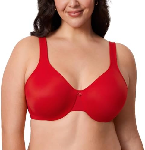 Minimizer Plus Size Underwire Bras, Lipstick Red
