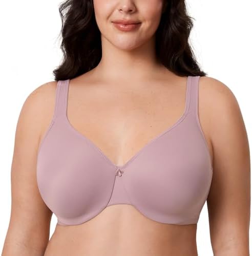Minimizer Plus Size Underwire Bras, Mauve Shadows
