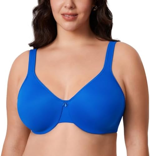 Minimizer Plus Size Underwire Bras, Sparkle Blue
