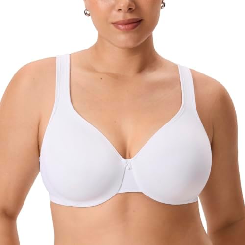 Minimizer Plus Size Underwire Bras, White
