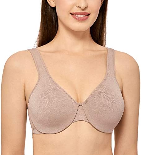 Minimizer Seamless Full Coverage Underwire Non Padded Bra, Cameo Heather