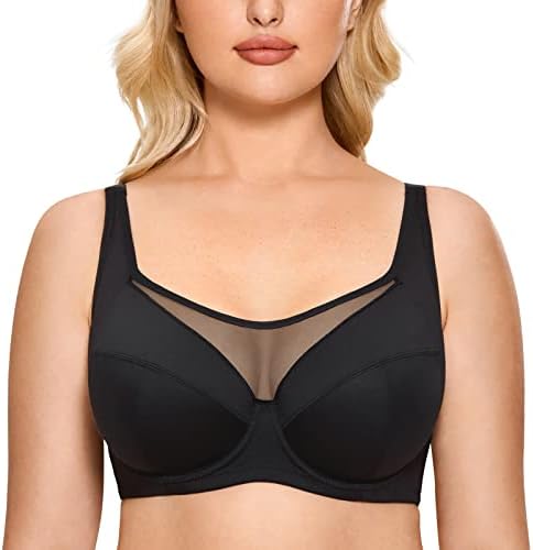 Plus Size Bra, Black
