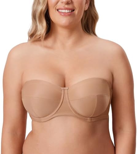 Strapless Bra, Natural