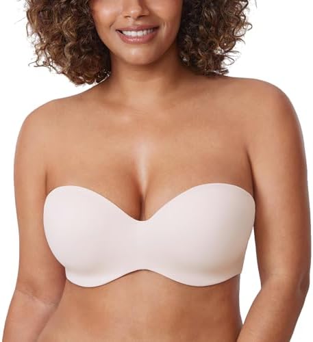 Strapless Bras, Rose White