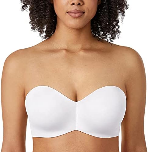 Strapless Minimizer Plus Size Bras, White