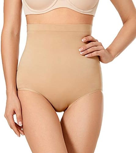 Tummy Control Shapewear Panties, Taupe Tan
