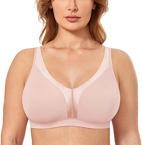 Wireless Plus Size Bras, Gentle Rose