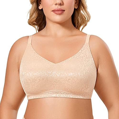 Wireless Seamless Bra, Beige